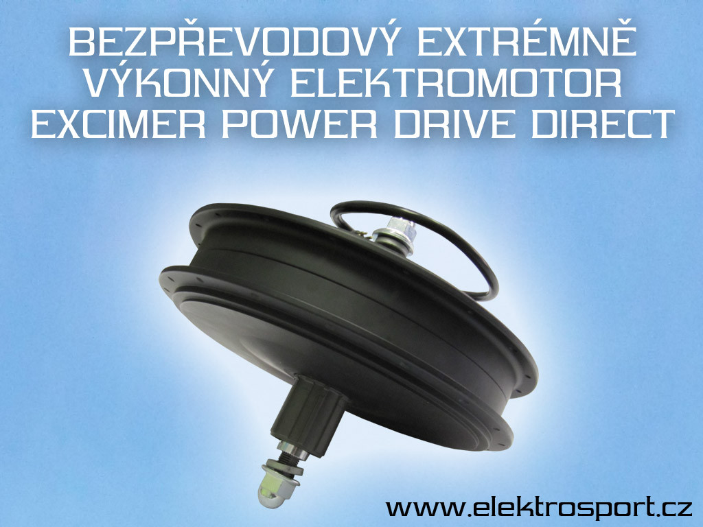bezpřevodový elektromotor pro elektrokolo
