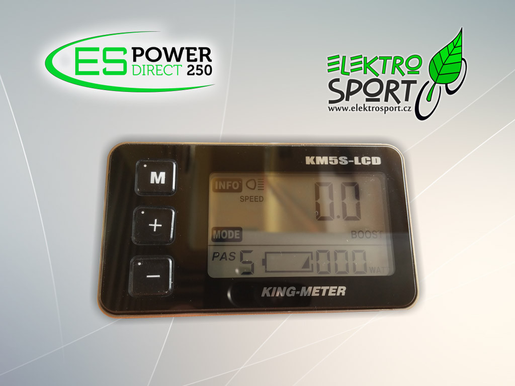 zadní pohon elektrokola es power direct 250