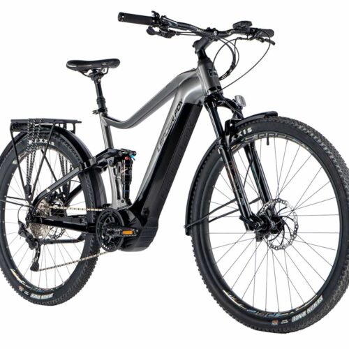 AKCE -16% - 29" Celoodpružené elektrokolo Leader Fox AXEN - GREY (motor Panasonic GX Ultimate ) - rám 17,5" nebo 19,5" nebo 21,5"-  baterie 20Ah - běžná cena v sezoně 75 900,-