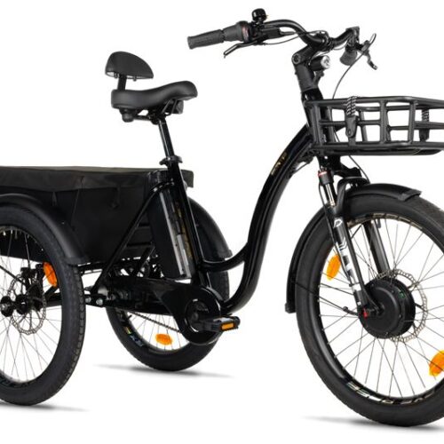 1-125.jpg CARGO - TRICYCLE CURTIS X, FRONT MOTOR, BLACK SHINY
