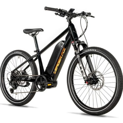 E-BIKE MTB 24" WEENY, BLACK SHINY-2 (M420)