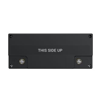 Green Cell CUBE Li Fe PO4 20 Ah battery with "THIS SIDE UP" marking.