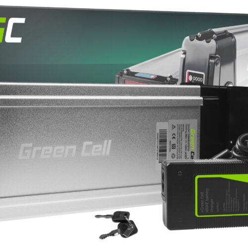 baterie Green Cell Rear Rack 36V 12Ah 432Wh pro E-Bike Pedelec