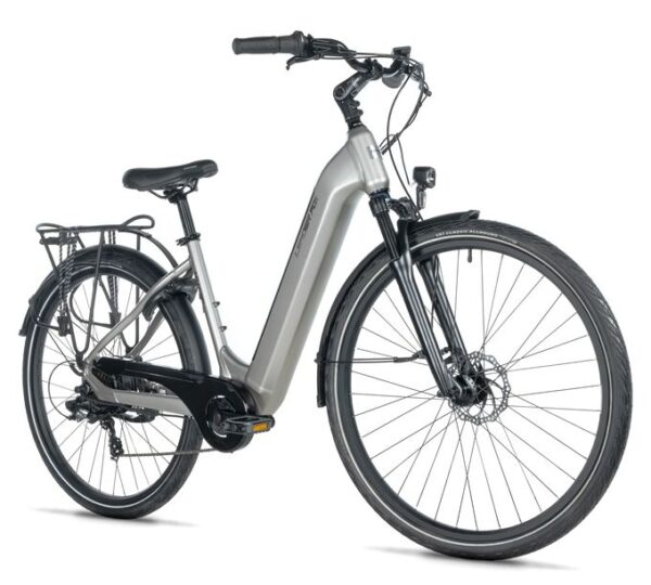 E-BIKE 28" INDUKTORA 20"-3, SILVER (rear motor)