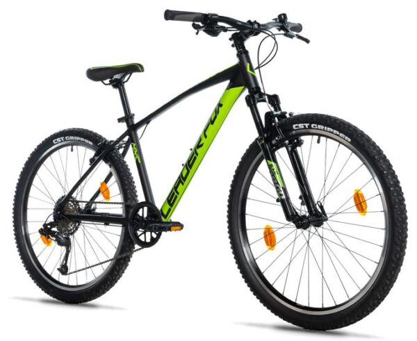 MXC GENT 16"-1, BLACK MATT/GREEN (9 SPEED)