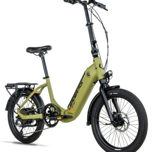 11-2.jpg E-BIKE 20" TIFTON-2, FOLDING BIKE, ARMY GREEN (REAR MOTOR)